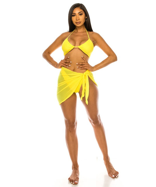 THREE PIECE SET Swimwear