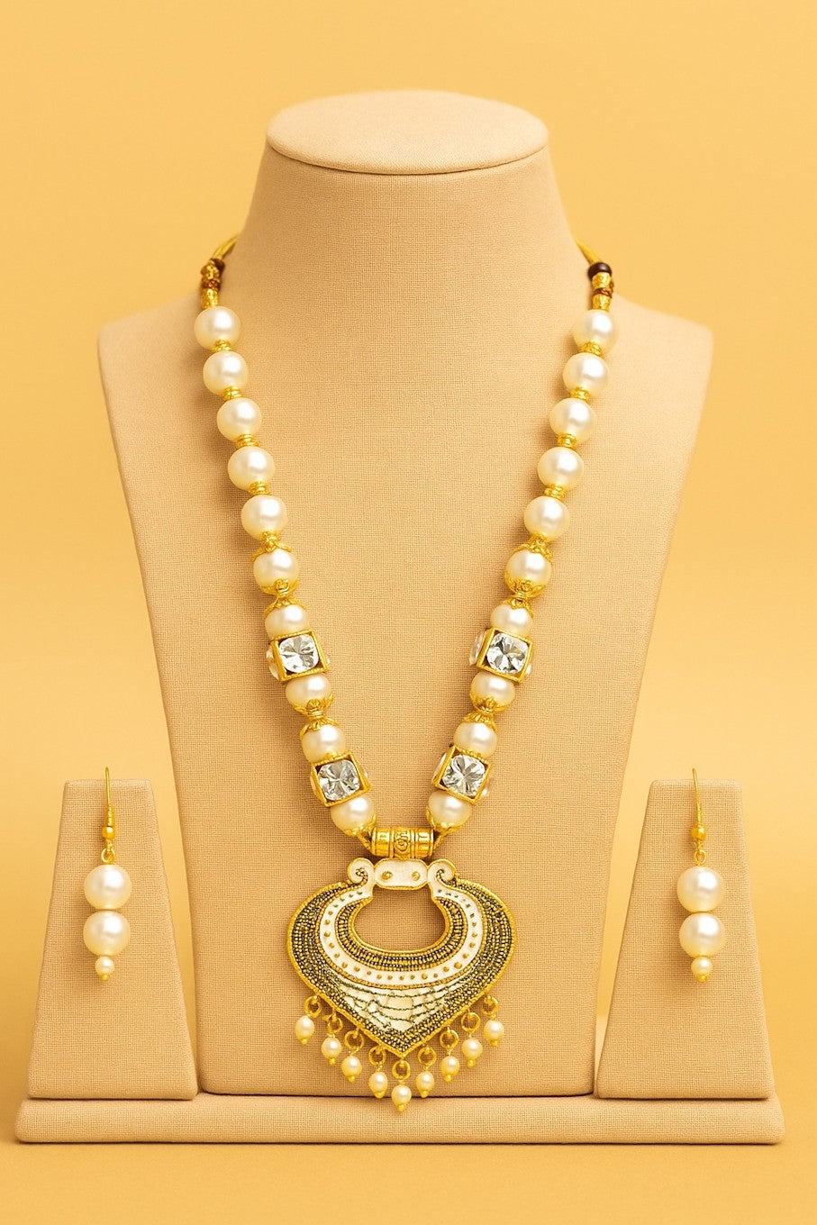 Cultural Jewelry Set for Women – Necklace and Earrings Combo