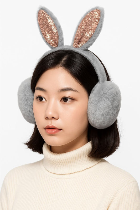Women's Winter Outdoor Wear Adjustable Size Ear Muff-D01