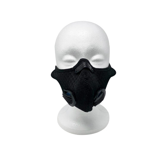 Black Sport Fashion Mask with Valves Style 46