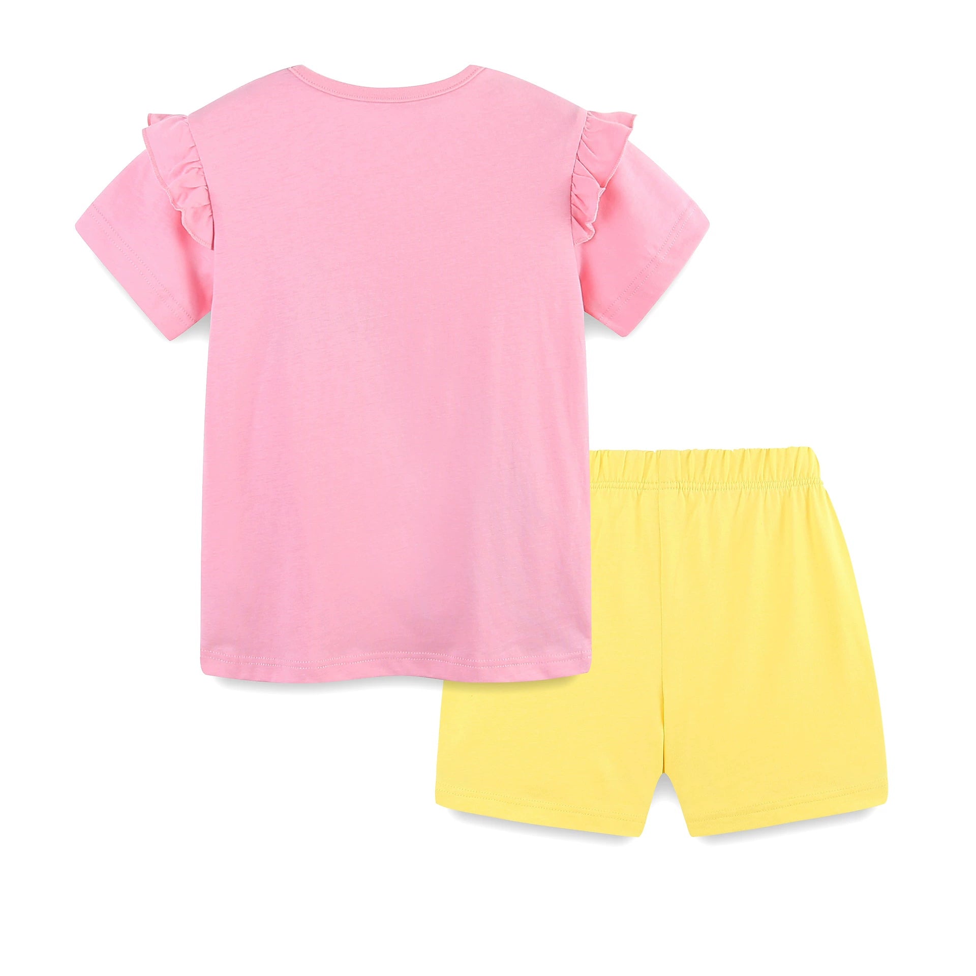 Summer Baby Kids Cute Elephant Pattern T-shirt and Shorts Clothing Set