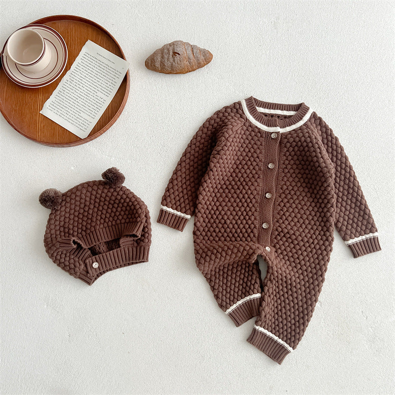 Autumn Arrival Baby Kids Unisex Comfortable Geometric Pineapple