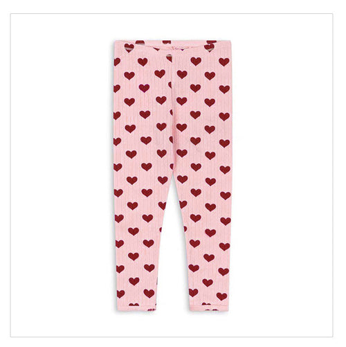 Spring Baby Kids Heart Pattern Onesies and Pants Clothing Set for